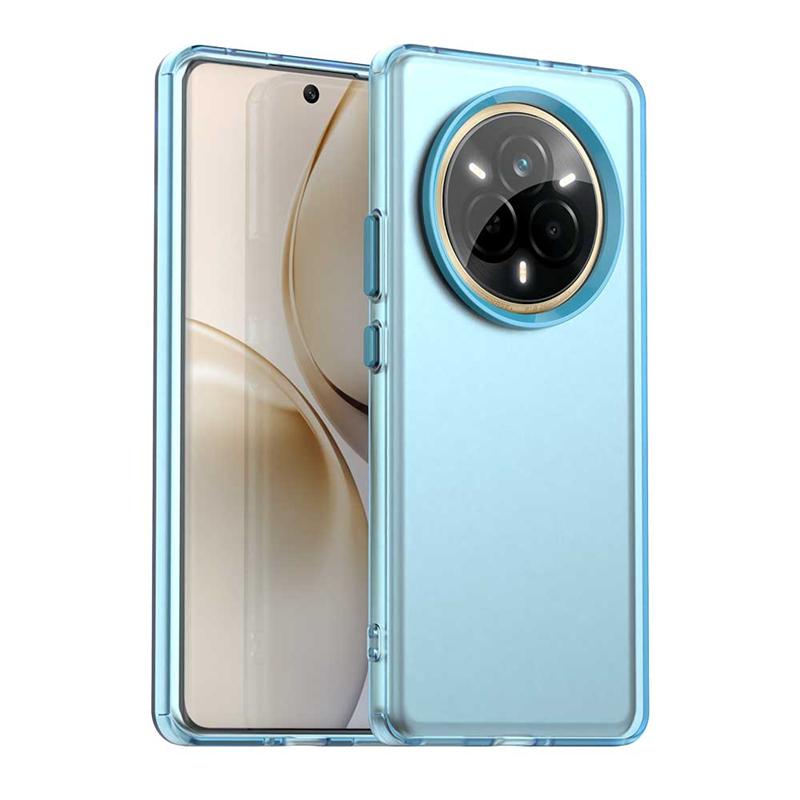 Anti-Drop Candy Color Case For Realme 14 Pro Matte Transparent Back Case Realme 14 Pro Plus 14 Pro+ Cover For Realme 14 Pro Case