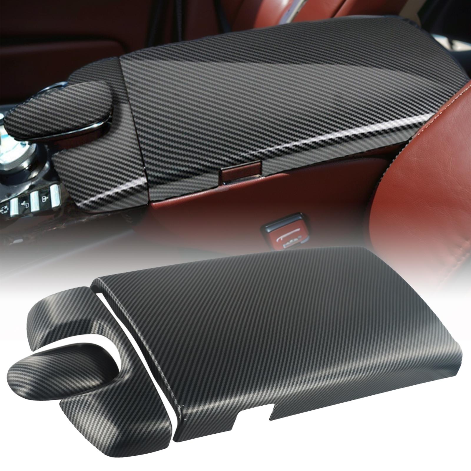 

For Mercedes Armrest Box Easy Installation For Benz S Class W221 High Quality 2008-2012 3Pcs Carbon Fiber Black China Mainland