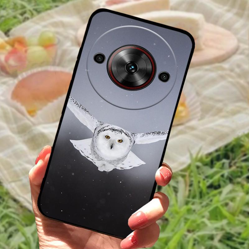 

Чехол-бампер для ZTE Nubia Focus 5G, силиконовый, мягкий, с рисунком мрамора, черный, защитный Nubia Focus 5G