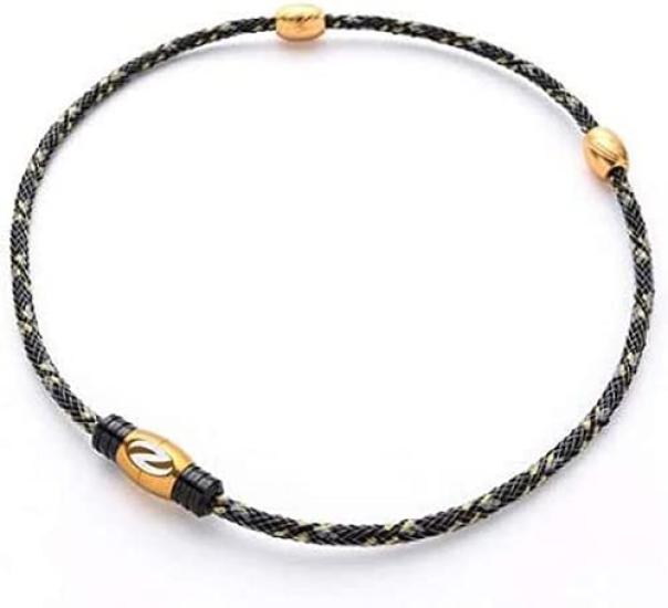 Zaoral Genesungshalskette Schwarz Gold M N72822