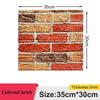 1/5/10pcs 35*30cm Wallpaper Self-adhesive 3d Bedroom Decoration Wall Waterproof Moisture-proof Soft Package Wallpaper