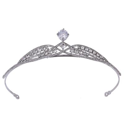 Zircon Crown Bridal Rhinestone Hair Crown Wedding Dress Accessories Headband