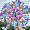 Clear Bubble Umbrella Wind proofRain Proof Canopy Church Glass Umbrella for Weddings,Proms or Everyday Protections