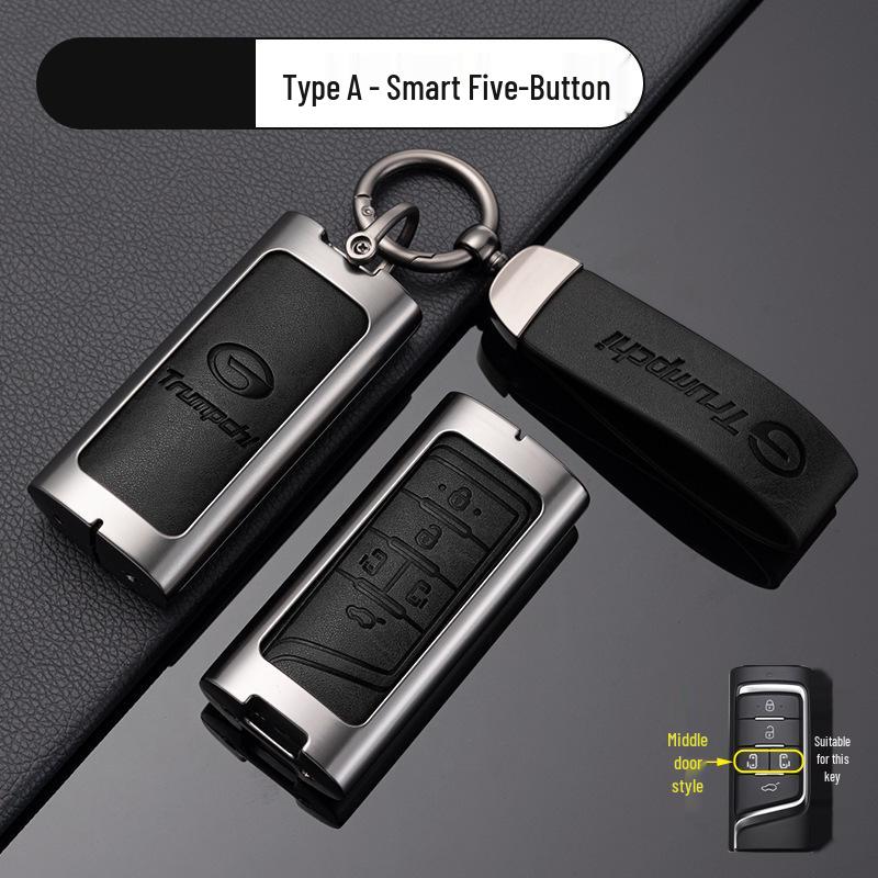 Metall-Schlüsselanhänger Kompatibel mit Trumpchi GS4, GS3, GS5, GA6, GA3, GA4