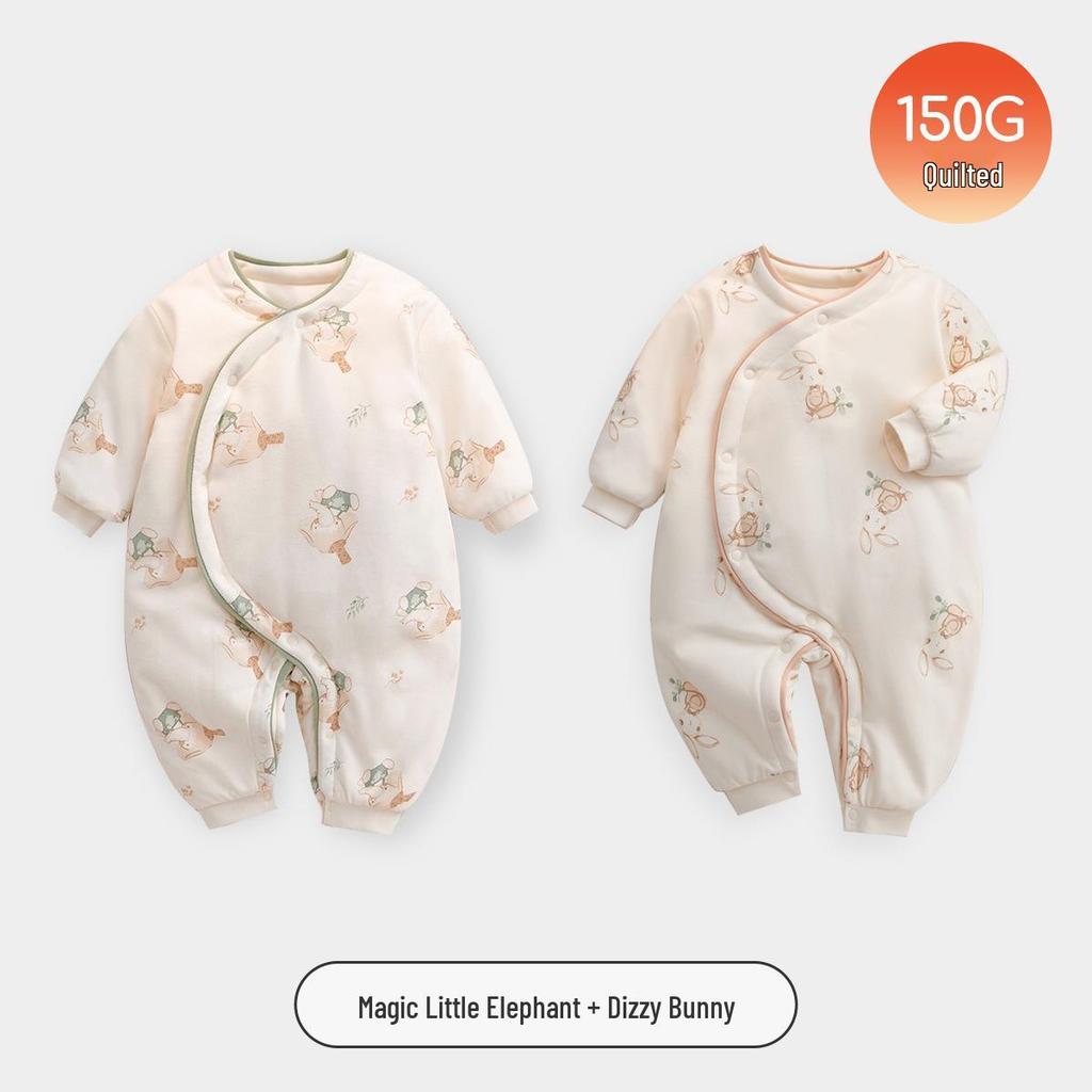 Jingqi Kojenecký Teplý Bavlněný Overal: Útulné podzimní a zimní oblečení pro ven