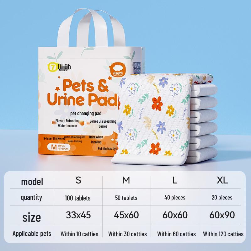 Thickened Deodorizing Disposable Pet Urine Pads - Absorbent Dog Diapers