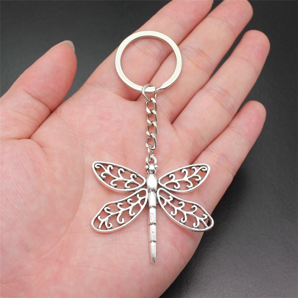 Bee Butterfly Garden Insect Keychain for Friends Hot Sale Modern Bridesmaid Gift Dainty Daily Use Accessory