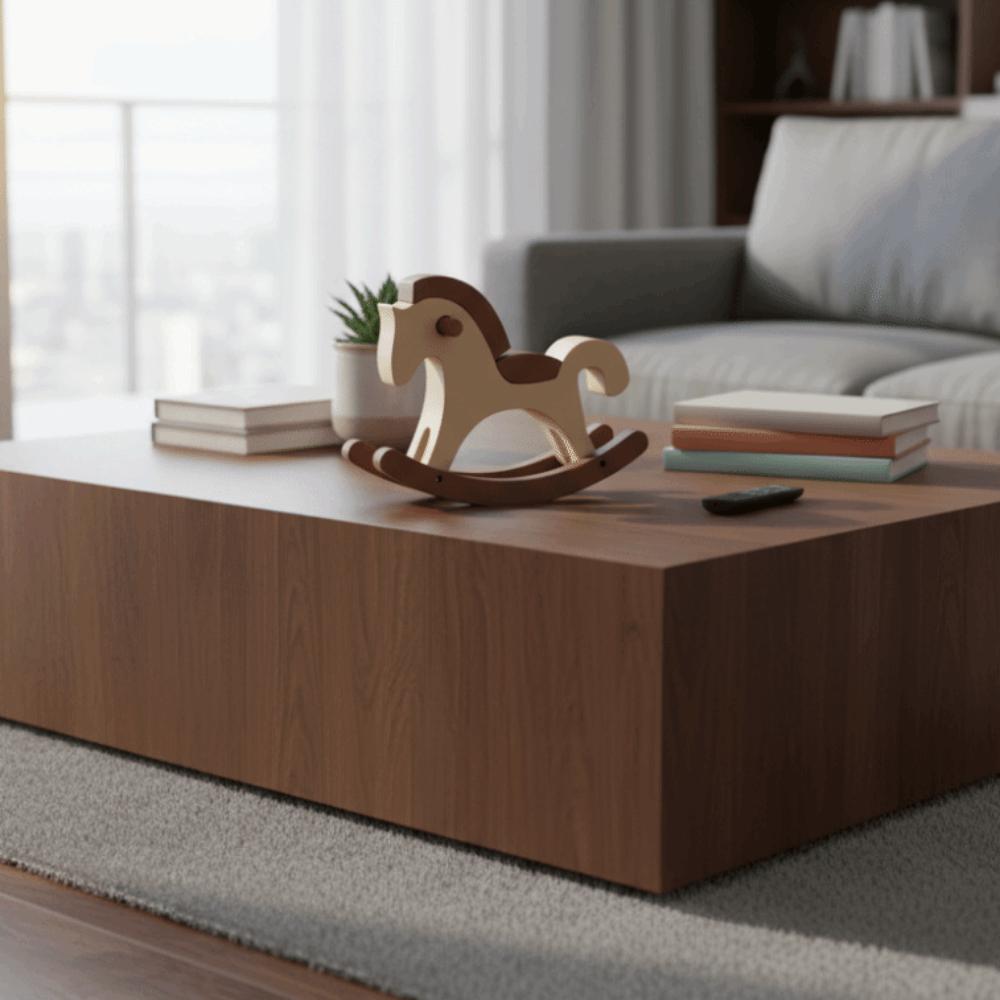 Chinese Style 3D Printed Pony Ornament Funny Zodiac Figurine  Collector Item