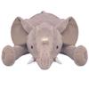 Jouet en peluche - vidaXL - Éléphant XXL - 120 cm - Gris - Pour enfants à partir de 3 ans