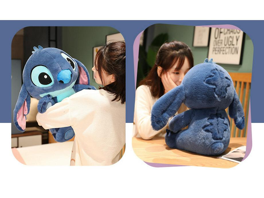 Cute Purple Angel Stitch Plush Doll - Lilo & Stitch Children's Pillow Toy