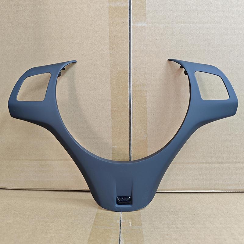 Upgrade Black Plastic Steering Wheel Trim Cover for BMW 1 3 Series E81 E82 E87 E88 E90 E92 E93 M3 2008-2013