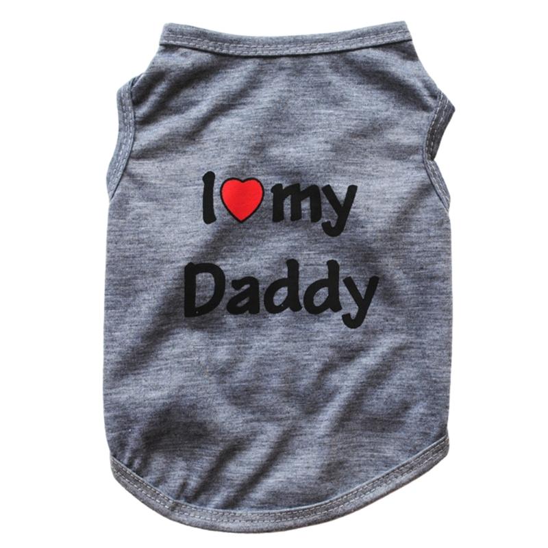 Dog Spring T-shirt Indoor Outdoor Use Clothes Sweatshirt Outfit Summer