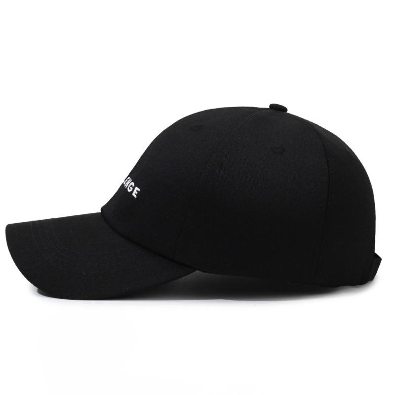 Korean Minimalist Unisex Baseball Cap: Trendy Spring/Summer Outdoor Duckbill Hat with Sun Protection
