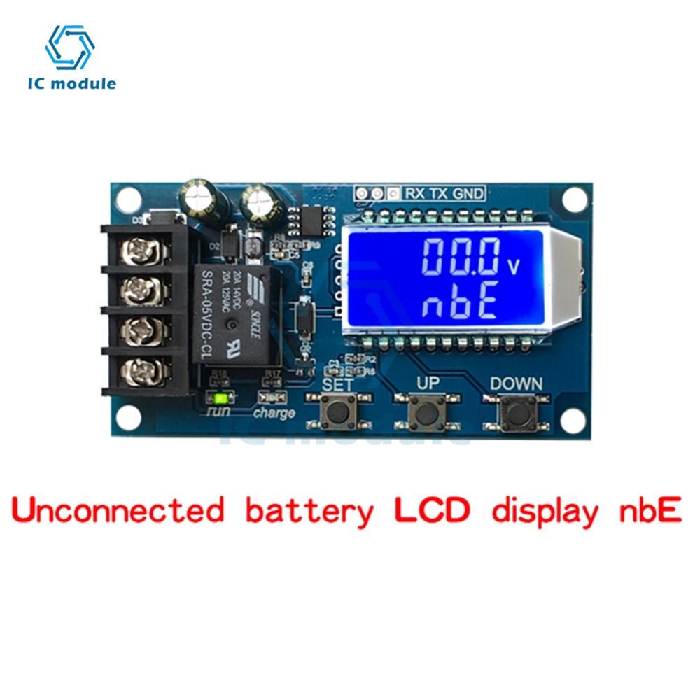 6-60V 30A 10A Lead-acid Solar Battery Charge Controller Protection Board Charger Time Switch 12v 24v 36v 48v Battery Capacity