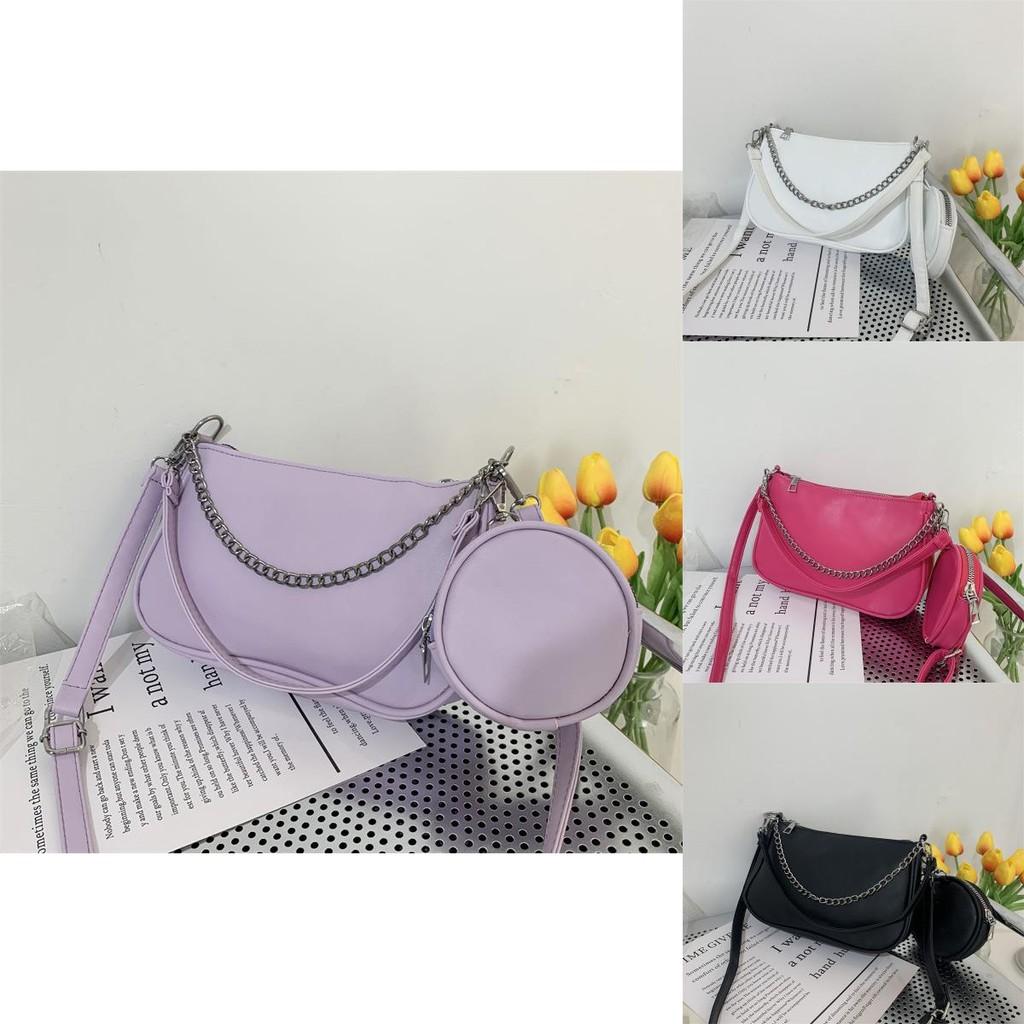 Trendy Black Small Square Bag For Women Stylish Minimalist Crossbody Retro Purse