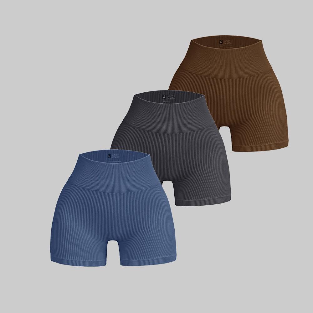 Women's High-Waisted Quick-Dry Yoga and Running Shorts