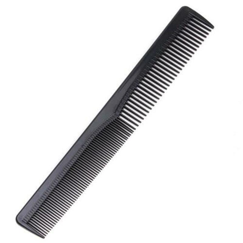 Black Two Comb-Tooth Comb Straight Comb Scissors Anti-Static Bangs Sharp Tail Partitions Comb