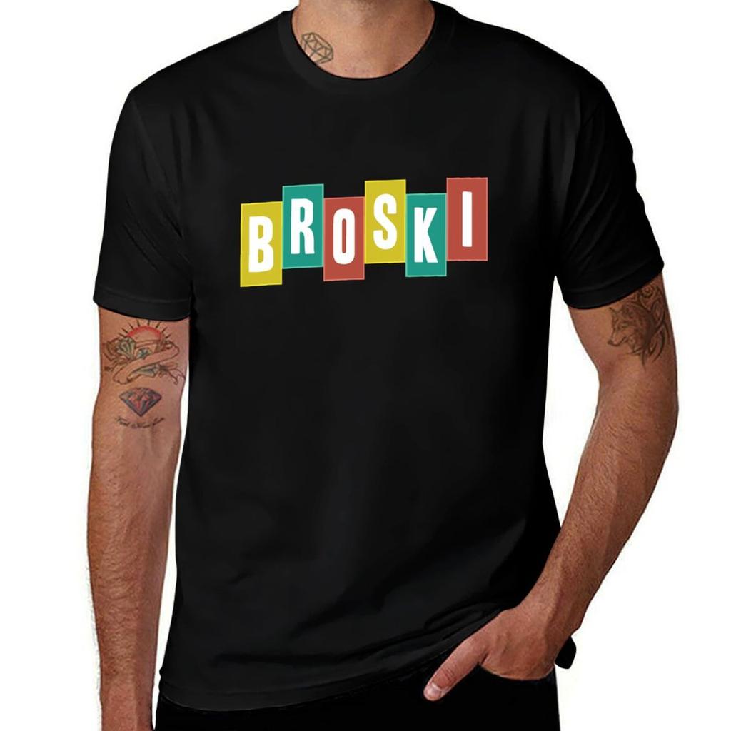 Brittany Broski Graphic Tshirt Sports Casual Short Sleeve Cotton Tee