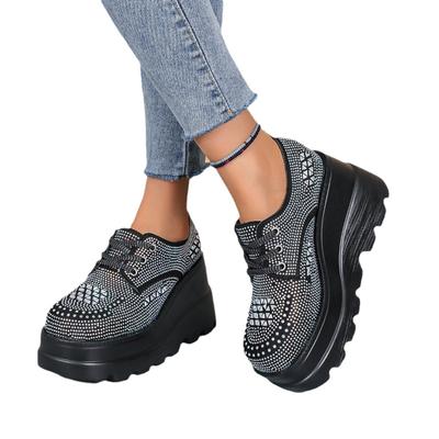 Shoes Woman 2024 Modis Slip-on Round Toe Casual Female Sneakers Flats Autumn Loafers With Fur Clogs Platform New Cute Slip On Dr