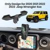 Upgraded Phone Mount for     Jeep Wrangler JL JLU & Gladiator JT 4XE, Multi-Mount Phone Holder Dash Tray System Kit with Extension Arm Metal Ball Fit