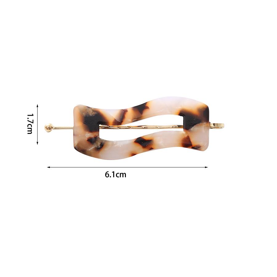 Daily Simple Acid Wax Seamless Hair Clip Multi-color Bangs Clip Dreamlike Colorful Duck Mouth Clip All Girls Hair Accessories