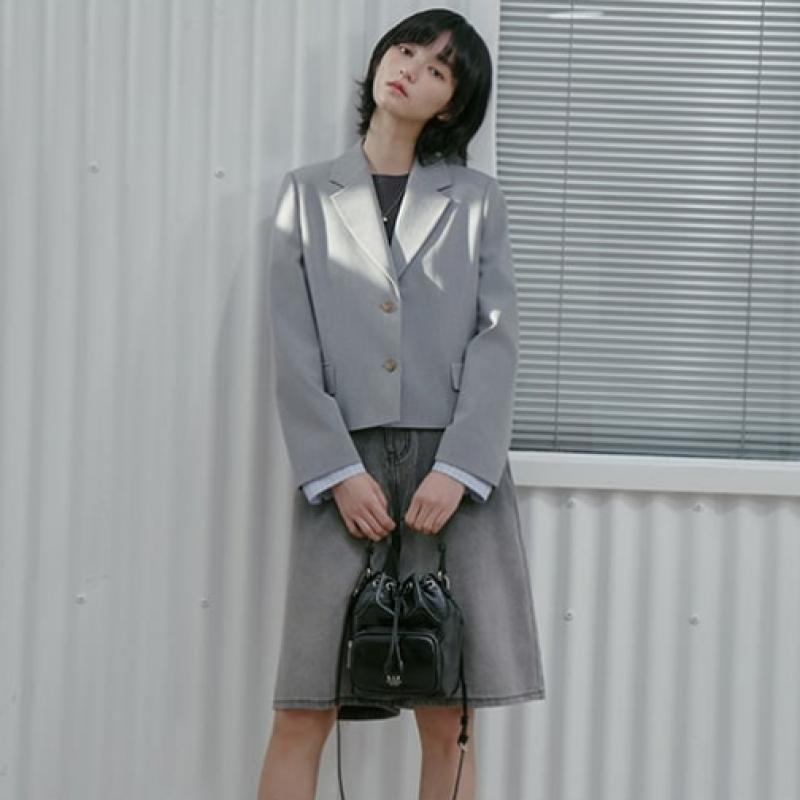 Glossy Pocket Bucket Bag As7ab201