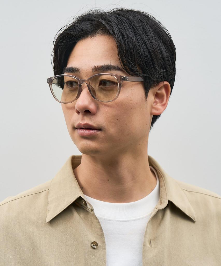 [Zoff] SUNCUTGlasses/UV100%CUT Wellington-style Sunglasses | Colored Lenses, Lightweight, TR Material, Stylish, UV Protection, Men's, Women's, Unisex