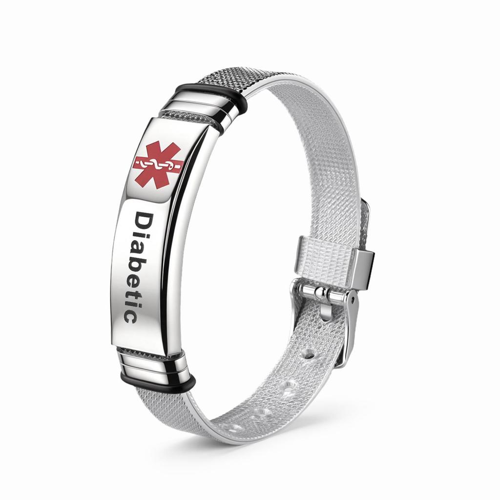 Europäisches & Amerikanisches Minimalistisches Geflochtenes Lederarmband mit Gravierbarer Edelstahlplatte