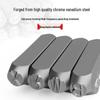 Steel Number Punch Set