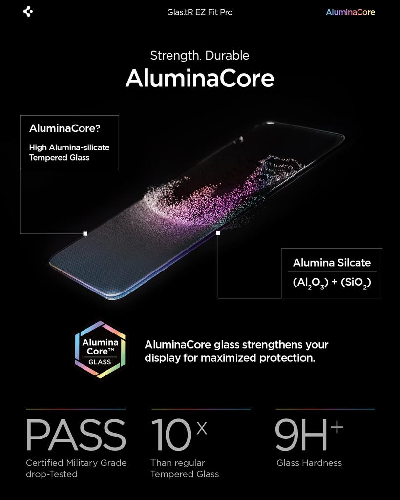Spigen Glass Tr Ez Fit Pro 2 Pack, Transparency - Sony Xperia 10 Vii