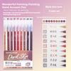 LANGUO New Colors 72/9 Colors Morandi Gel Pen Student Diary Scrapbook Painting DIY Set Color Drawing Art Markers School Supplies