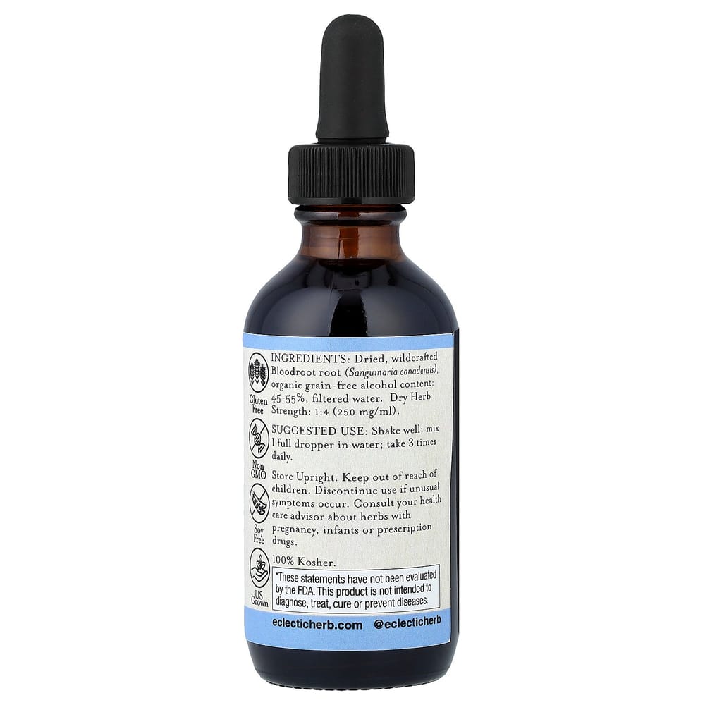 Eclectic Institute Bloodroot Extract, 60ml (2fl oz)