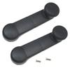 Black Car Door Window Crank Handle Replacement Part F37Z1023342A for F150 F250 F350 F450 F550 Models