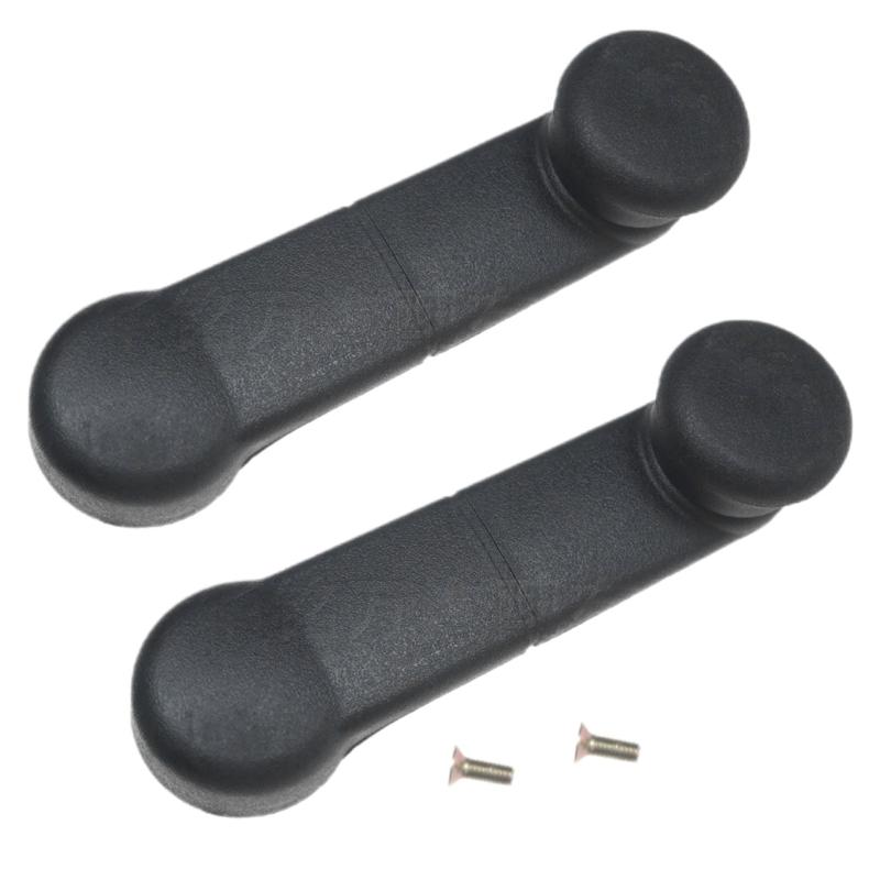 Black Car Door Window Crank Handle Replacement Part F37Z1023342A for F150 F250 F350 F450 F550 Models