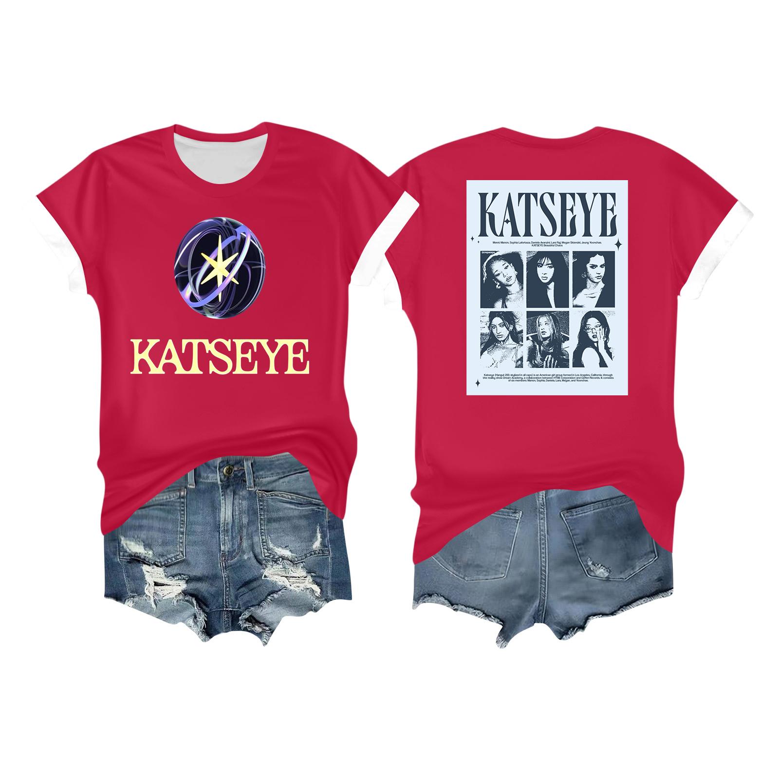 

Женская повседневная футболка с принтом, пуловер с круглым вырезом, топ с коротким рукавом L