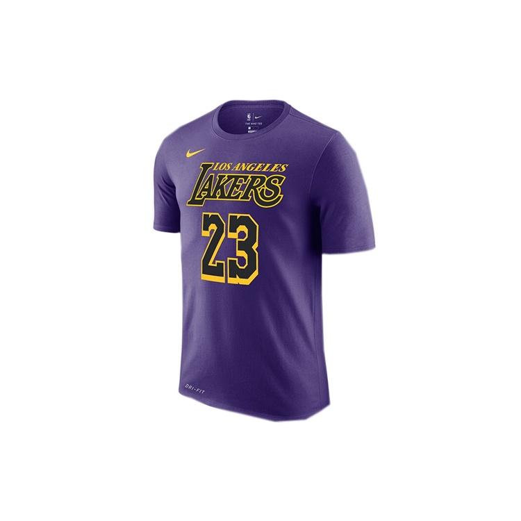 Nike NBA City limited Jersey 2018-2019 Los Angeles Lakers LeBron James No. 23 Blue Purple Bluepurple Men s AO0897-551 M