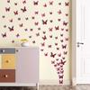 12Pcs 3D Butterfly Wall Stickers Artificial Butterfly Art Decoration Wall Stickers for Home Bedroom Office Decora Wedding Decor