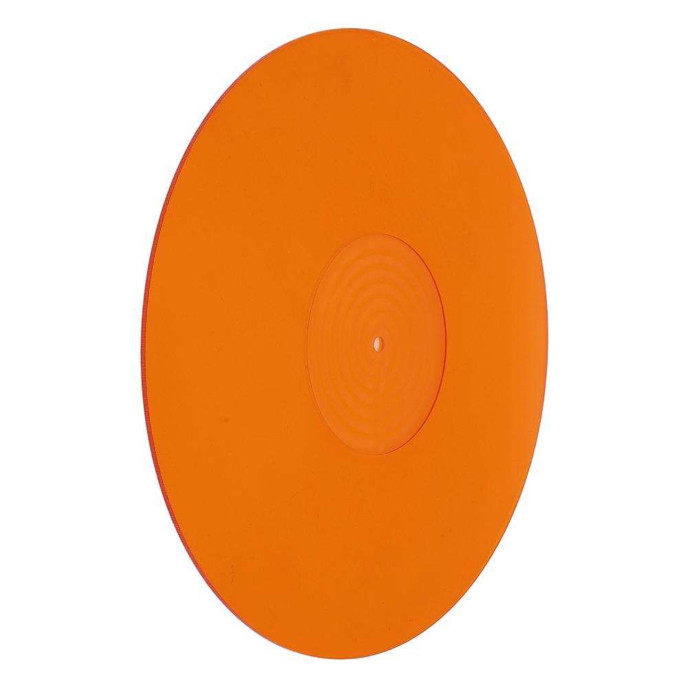Improve Sound Quality Turntable Slipmat Acrylic Platter Mat for LP 12 Inch Record for Turntable Use