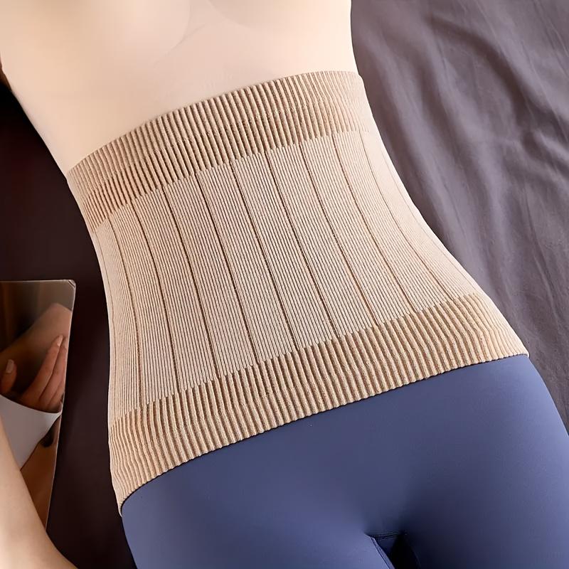 [Soft Fleece Waist Wrap] Adjustable Women's Warm Belt - Soft Fleece Lining, Four Seasons Waist Wrap | Lower Back & Abdominal Support for Office, Yoga