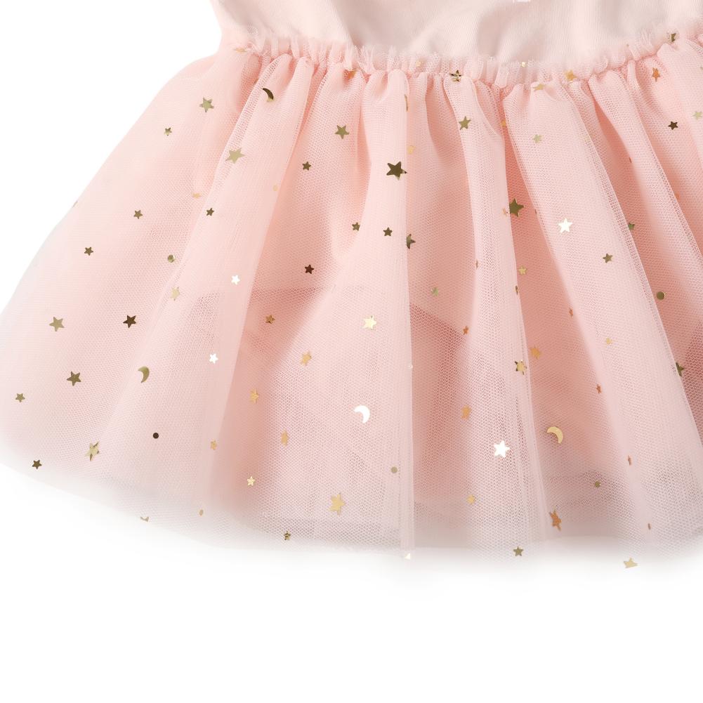 Sequins Dance Leotard Ballet Skirt Princess Sleeveless Ballet Clothes Girls GymnasticsTrainning Suit