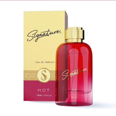 Signature HOT Perfume - 100 ml|Eau De Parfum |For Men & Women|Invigorating & Captivating Fragrance|Luxurious Long Lasting Fragrance |Pack of 1