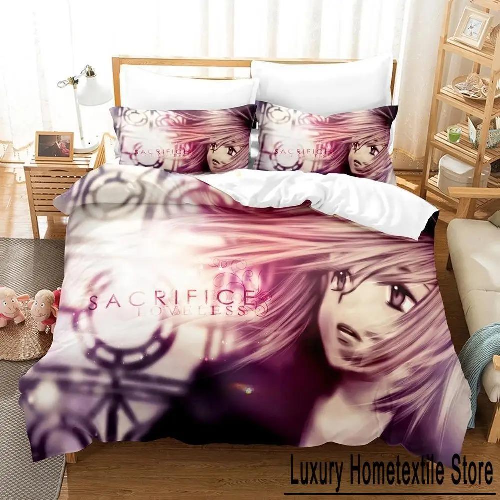 

Loveless Bedding Set Single Twin Full Queen King Size Bed Set Adult Kid Bedroom Duvet cover Sets 3D Print Anime Bed Sheet Tool 70x133cm 2pcs