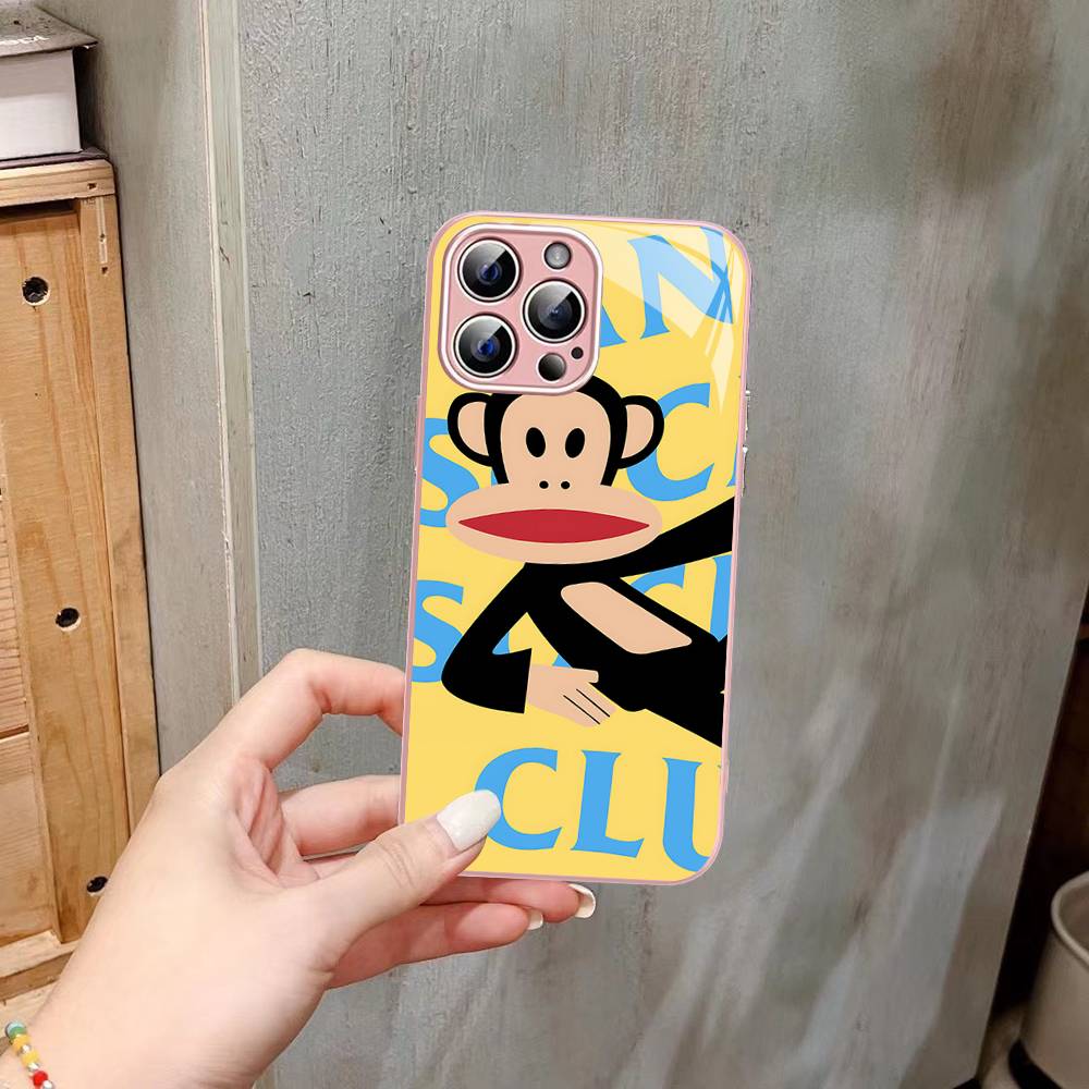 

Classic P-Paul F-Frank Logo For IPhone 14 13 12 Mini 11 Pro XS Max X XR 14 Plus Tempered Glass Cover iphone 12pro max