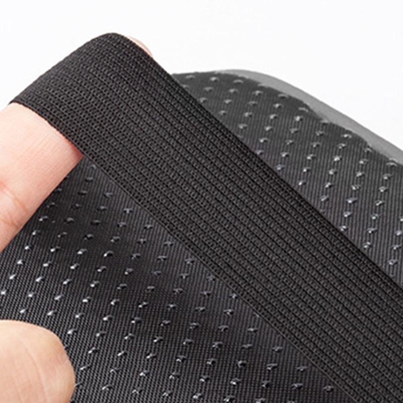 Center Console Leather Armrest Cushion Pad with 2 Storage Bags Replacement Armrest Protection Cover Quick Installation