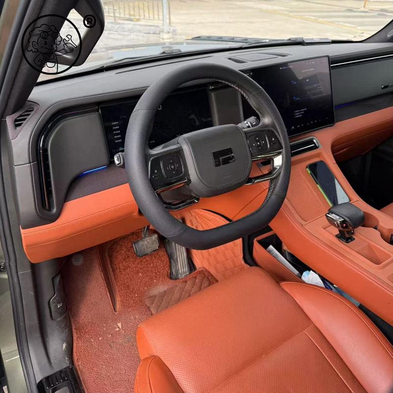 For Rox Adams 2026 BAIC JISHI Polestone 01 ROX 01 2026 2025 Steering Wheel Cover Universal Exclusive Special Hhandlebar Cover