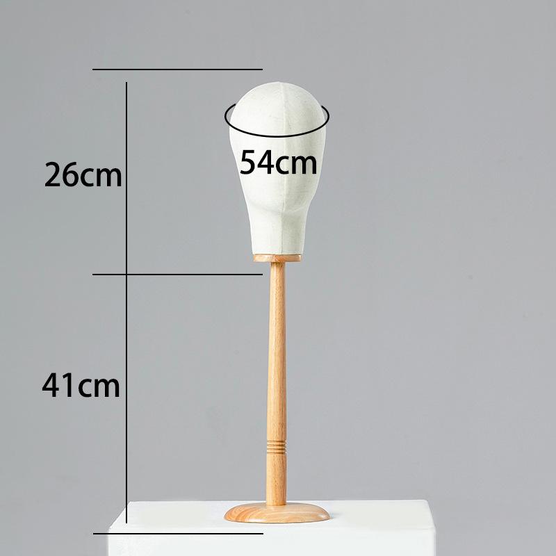 Desktop Female Mannequin Hat and Wig Display Stand