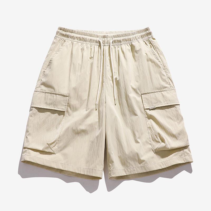 Cargo Shorts, Loose-fitting Casual Pants, Sports Pants For Men 2XL хаки