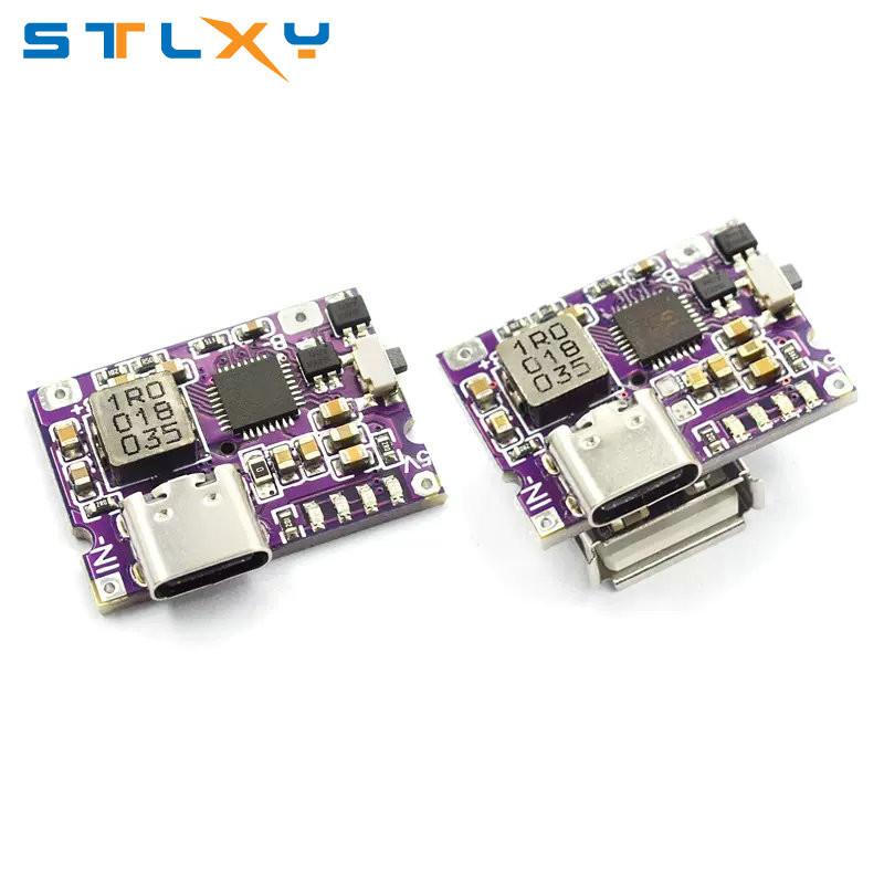 Type-C USB 5V 3.1A Boost Converter Step-Up Power Module IP5310 Mobile Power Bank Accessories With Switch LED Indicator Type-C U