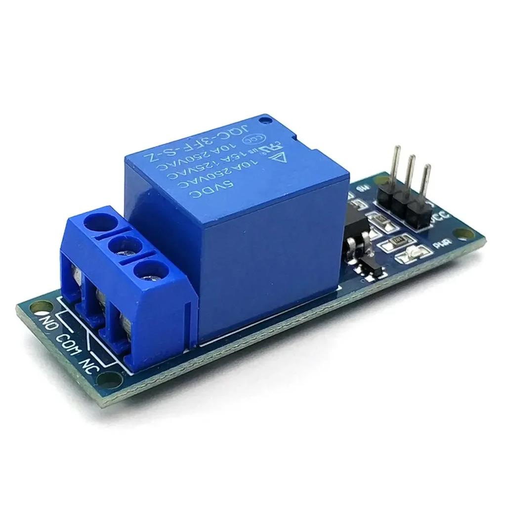 1 Channel 5V 12V Relay Module with Optical Coupling Isolation Relay MCU Expansion Board High / Level Trigger