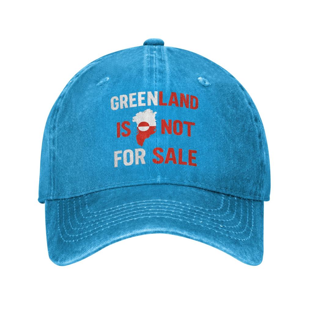 Greenland Is Not For Sale  Trucker Hats Outfit For Unisex Baseball Caps  Vintage Wear Sun Caps Adjustable